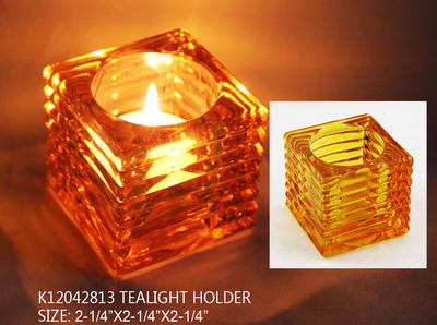 水晶玻璃烛台 点亮精致生活的艺术之光